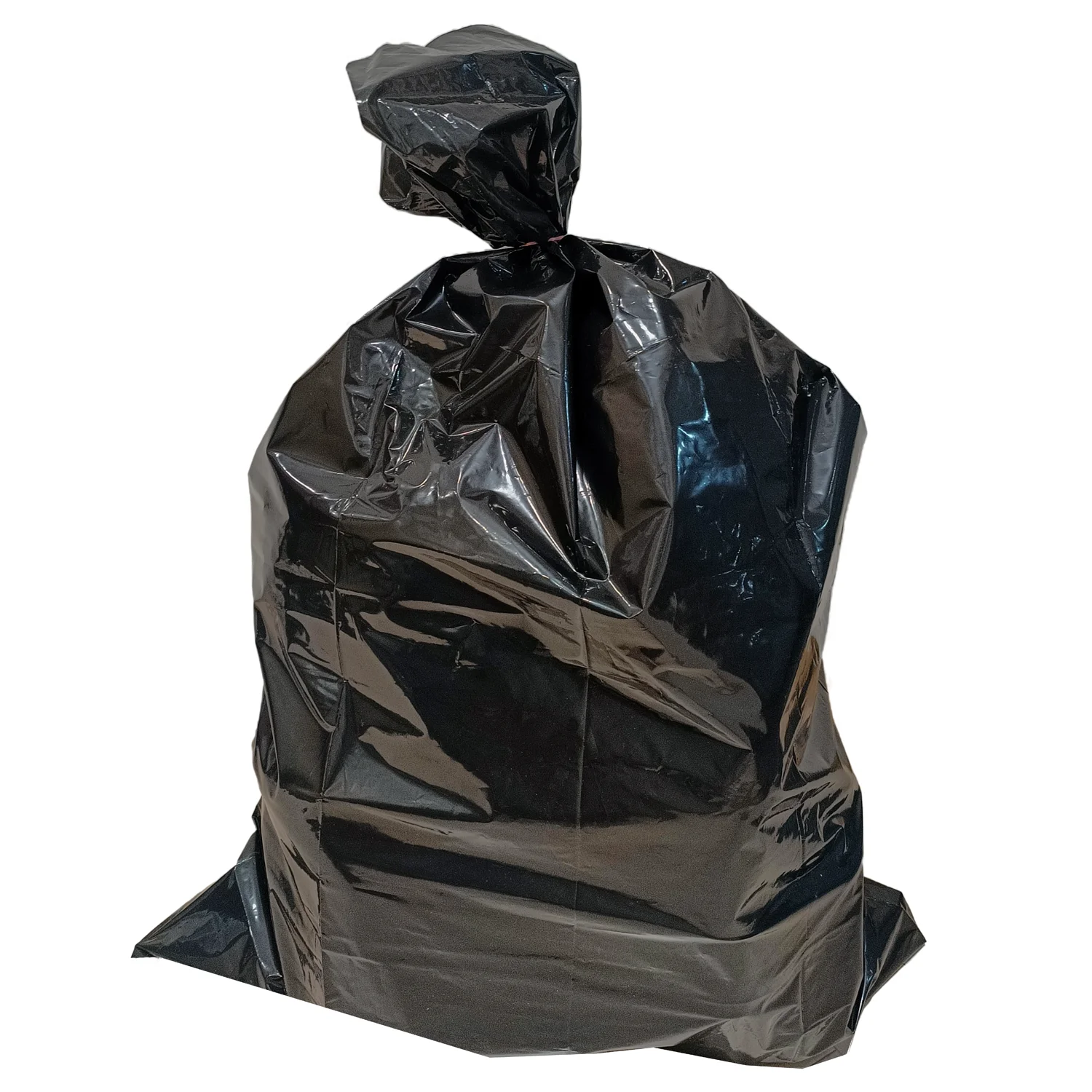 42 gallons trash bags heavy duty 3mil contractor and industrial bags large black plastic