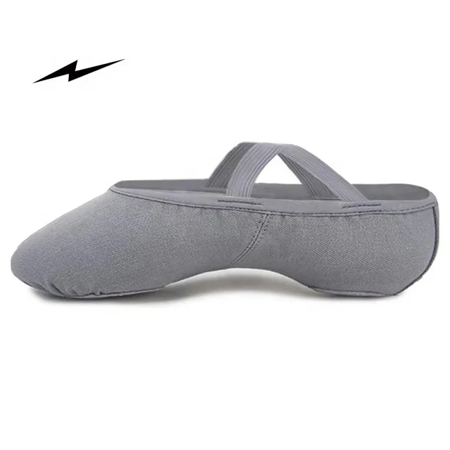 High Quality Ballet Dance Shoes Wholesale Ballet foldable dance shoesCanvas Split
