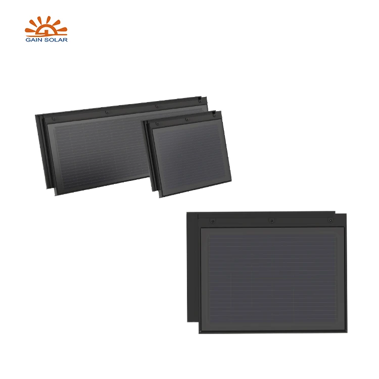 Solar System Complete Photovoltaic Solar Roof Tile Mount Solar PV Module Solar Tile Roof