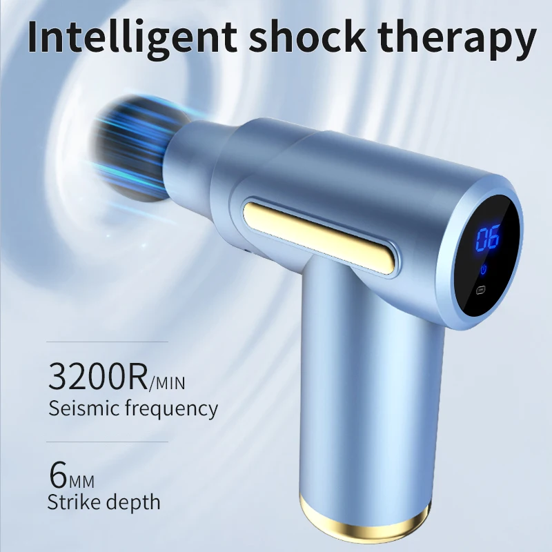 2024 New design colorful massage equipment deep muscle soreness relieve portable fascia mini massage gun