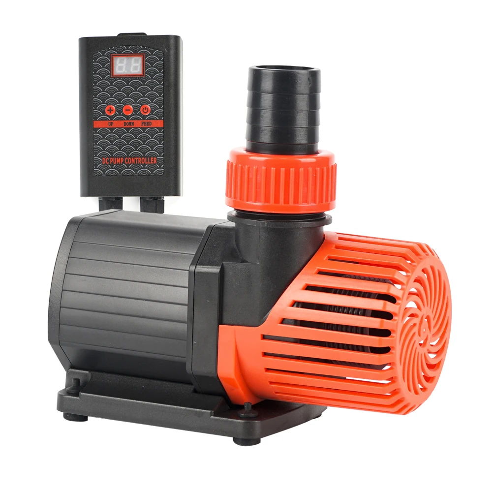 Л/ч Ультра тихий водяной насос с Hmax 16.4ft DC 85W для аквариума, пруда, аквариума, статуи, гидропоники