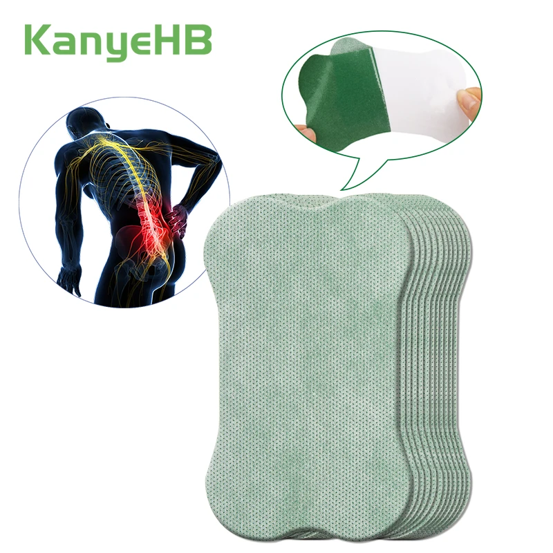 Lumbar Spine Stickers Arthritis Moxibustion Medical Plaster Wormwood Back Pain Patch Self-heating Bone Pain Relief