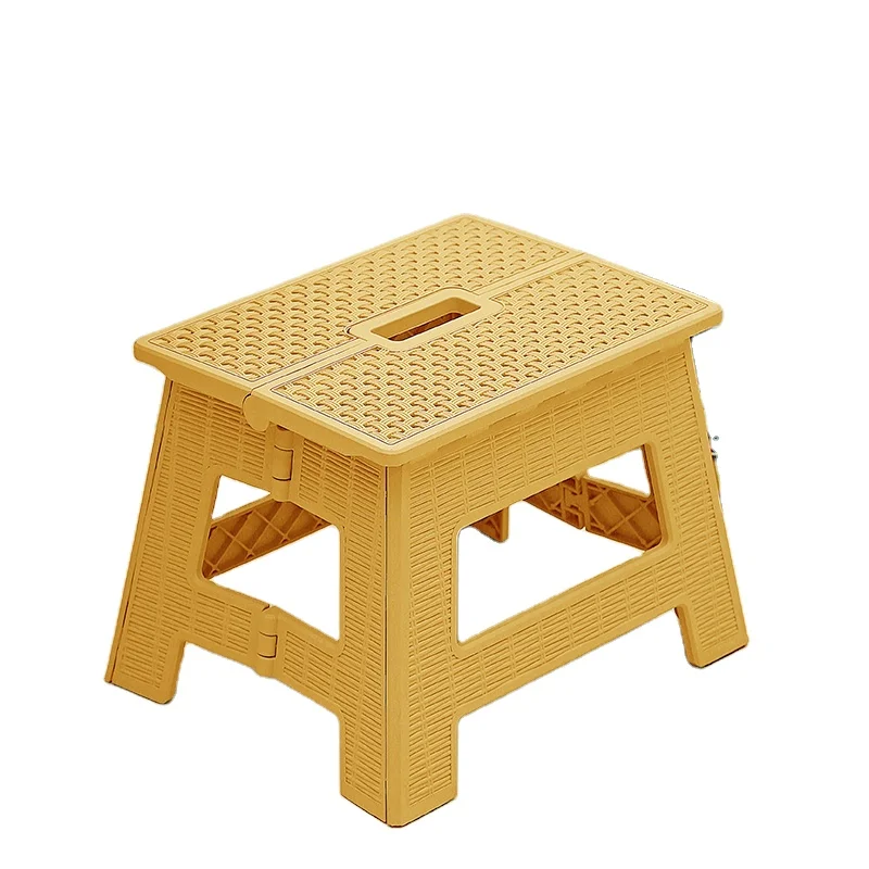 Hot sale bathroom Foldable Folding Step Stool plastic Folding stool children Folding stool bathroom furniture