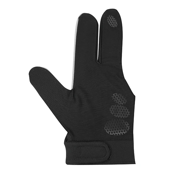 High quality professional 3 Fingers Billiard Glove