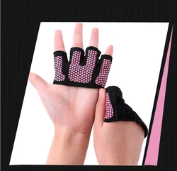 HEHE Fit Four Weightlifting Gloves Callus Guard WOD Workout Gloves for Cross Training Fit Athletes Enhanced Silicone Grip Palm