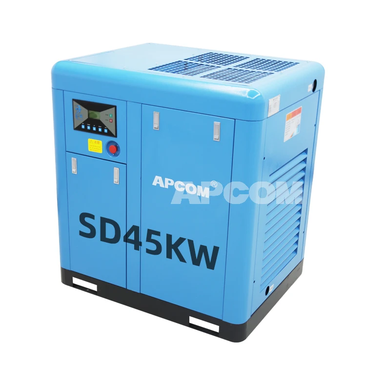 APKOM new configuration 60 hp 45 kW 60HP buy air compressors 45kw air screw compressors for industrial gases
