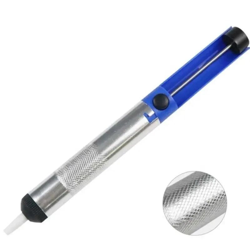 Blue Removal Device Vacuum Soldering Iron Desolder For Powerful  Aluminium Solder Sucker