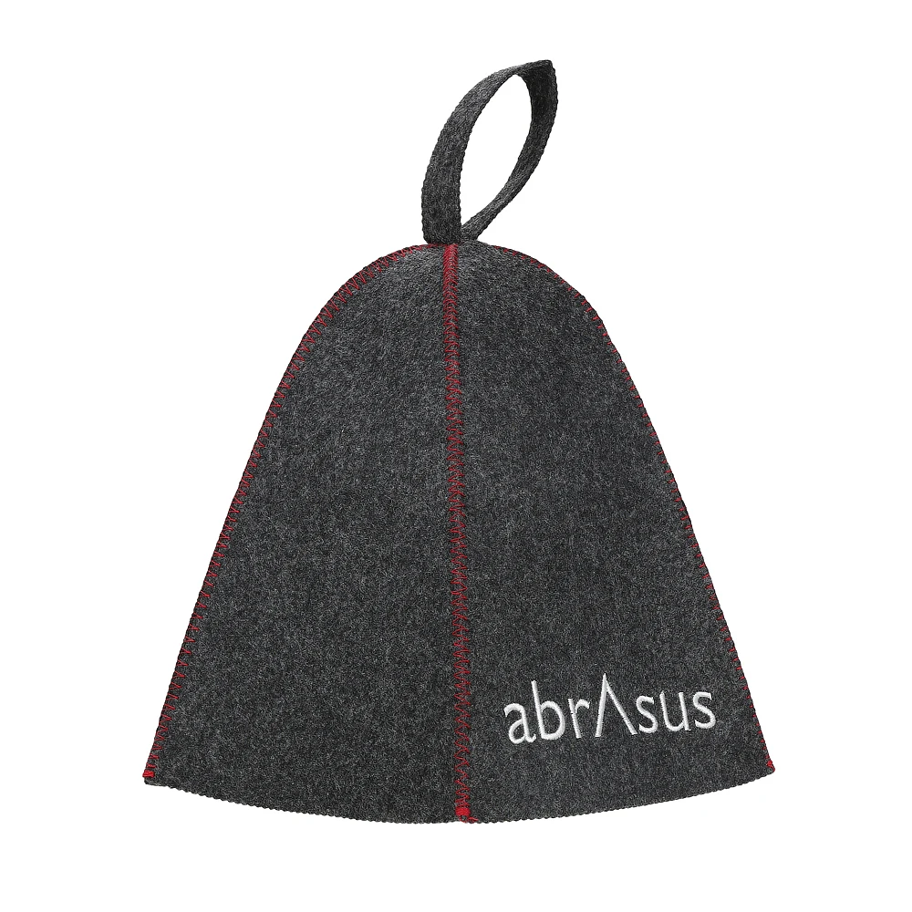 Складная шерстяная шляпа из натурального войлока мягкая однотонная для сауны горячей и сухой паровой