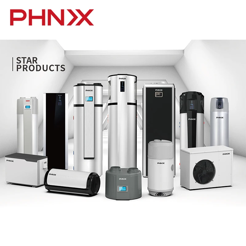PHNIX R134a 75c 1 7 кВт бытовой все в одном мини маленький домашний тепловой насос