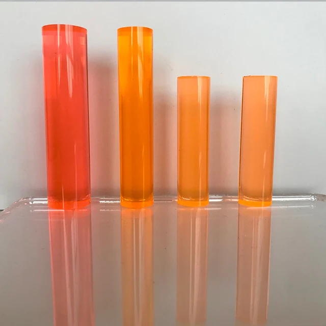 Custom Shape Casting Extrude Round Acrylic rods High clear acrylic Rods Clear transparent  pmma bar  acrylic Rod