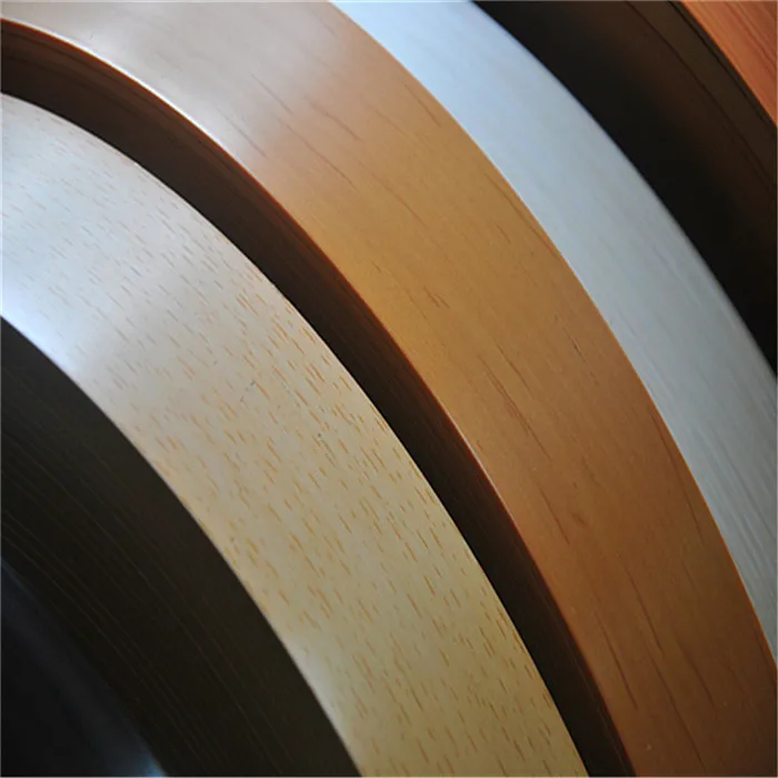 Manufacture Furniture accessories  kitchen cabinet 3mm plastic pvc edge band furniture strips