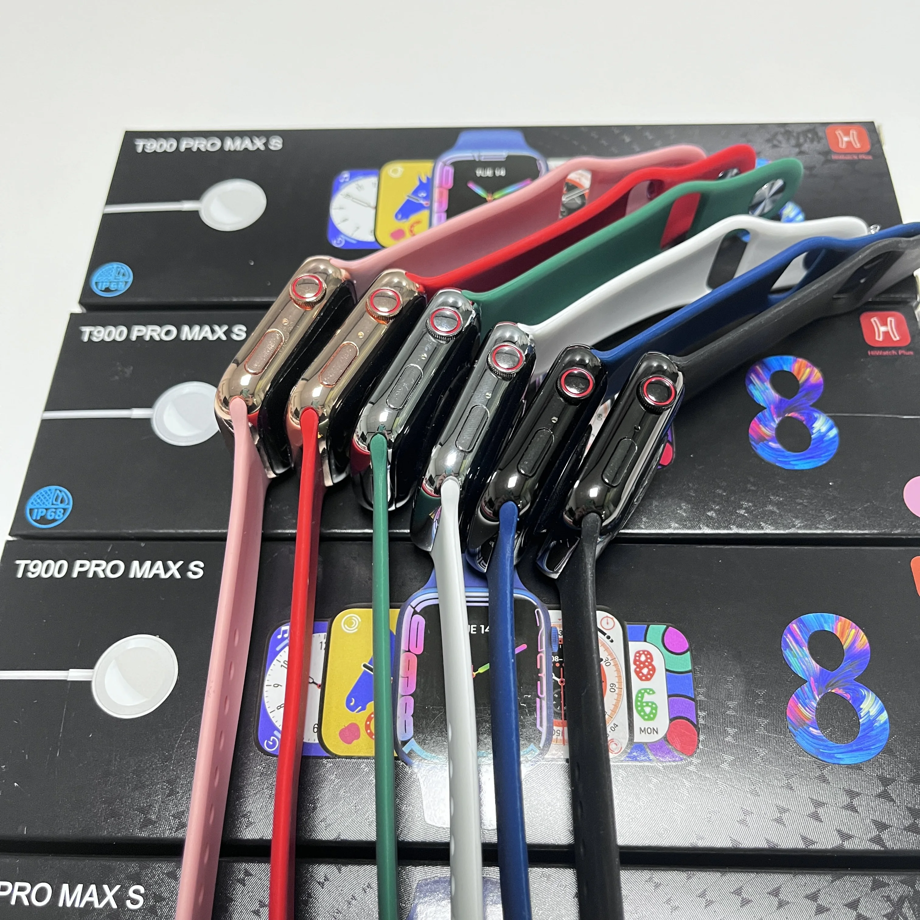 2022 Wholesale Series 8 Smartwatch T900 Pro Max S Competitive Wristwatch Good price Fitness Sport Smart Watch  T900promax S