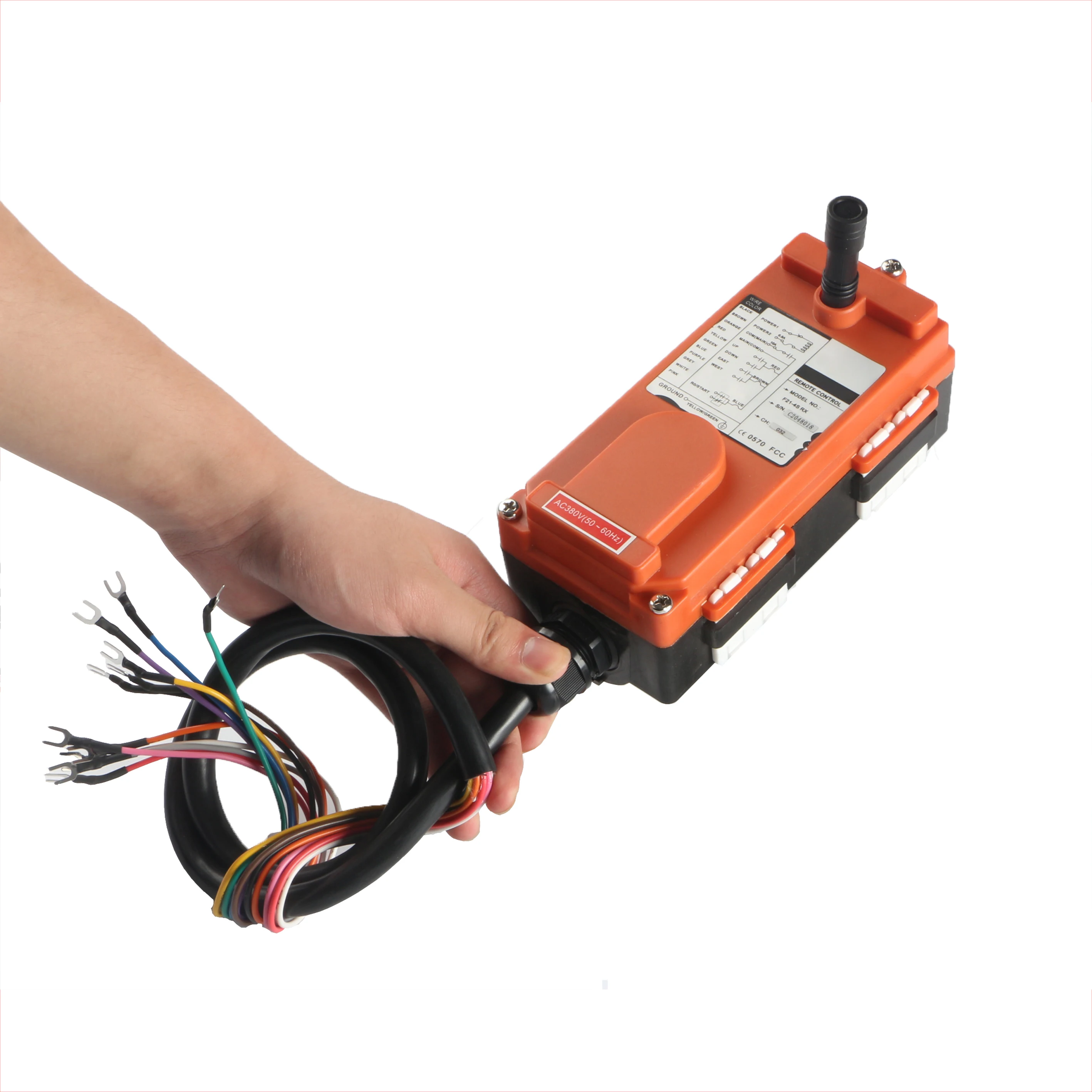 iehc F21-4D waterproof double speed industrial wireless crane remote control