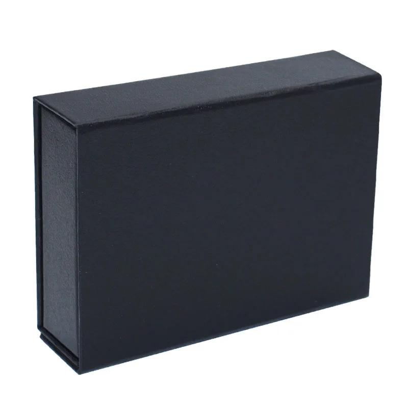 Wholesale Custom Logo Black Cardboard Box Packaging Gift Boxes Magnetic Cardboard Box