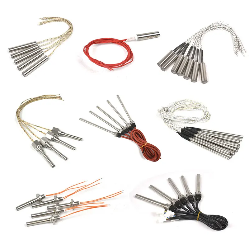 Bailu Wholesale 240V 800W Electric Cartridge Resistance Heater with 300mm Long Lead Wire