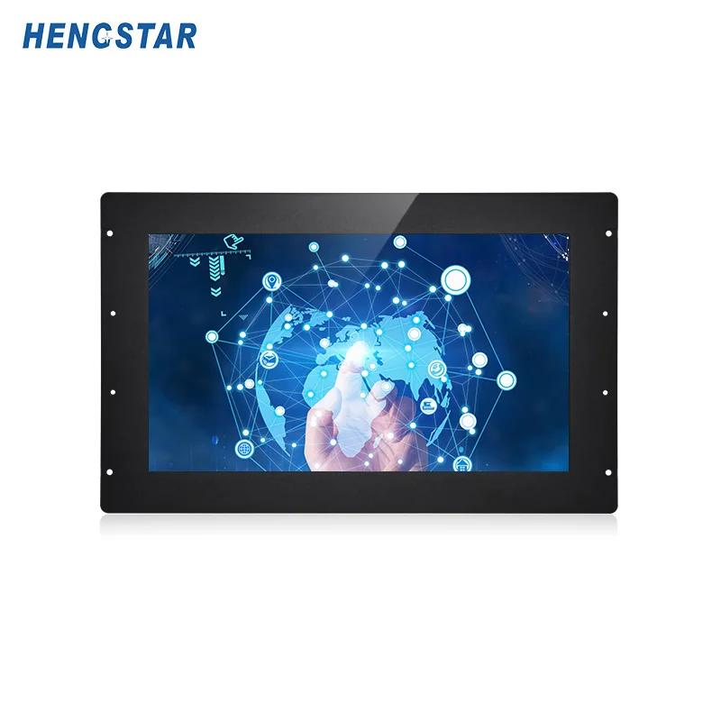 Hengstar Outdoor Rugged Fanless 21.5 Inch Touch Screen Industrial IP65 Waterproof Panel PC LCD Monitor