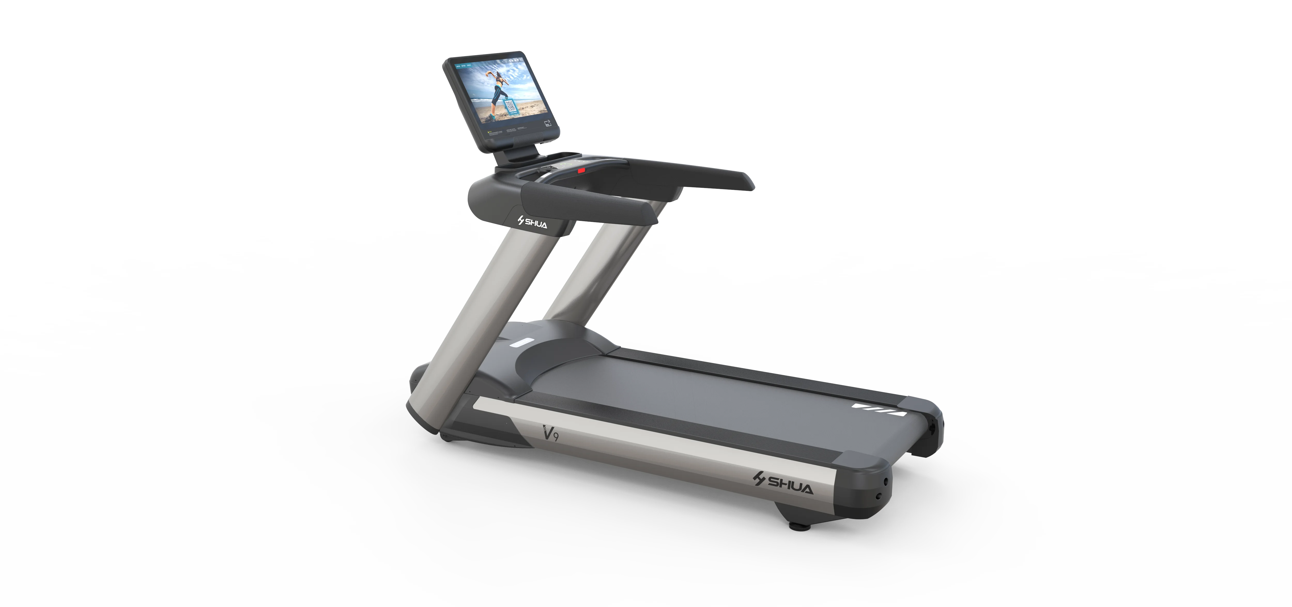 SHUA SH-T8919 lesmills commercial and home gym equipment running machine touch screen supplier from China