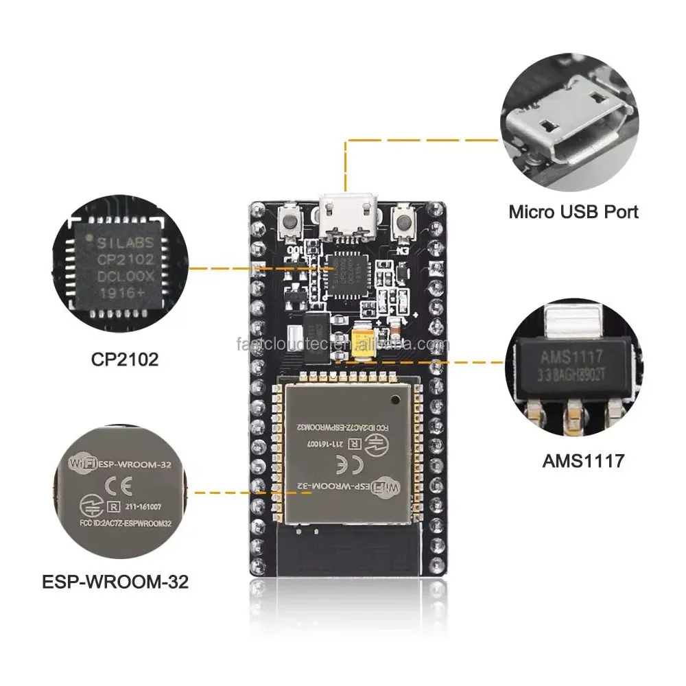 Customized Bom service ESP32 OLED WiFi Modules+ BLE Dual ESP-32 ESP-32S ESP8266 &OLED