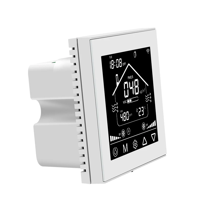 Контроллер 220 В переменного тока регулятор скорости двигателя PM2.5 VOC дисплей контроллер системы вентиляции