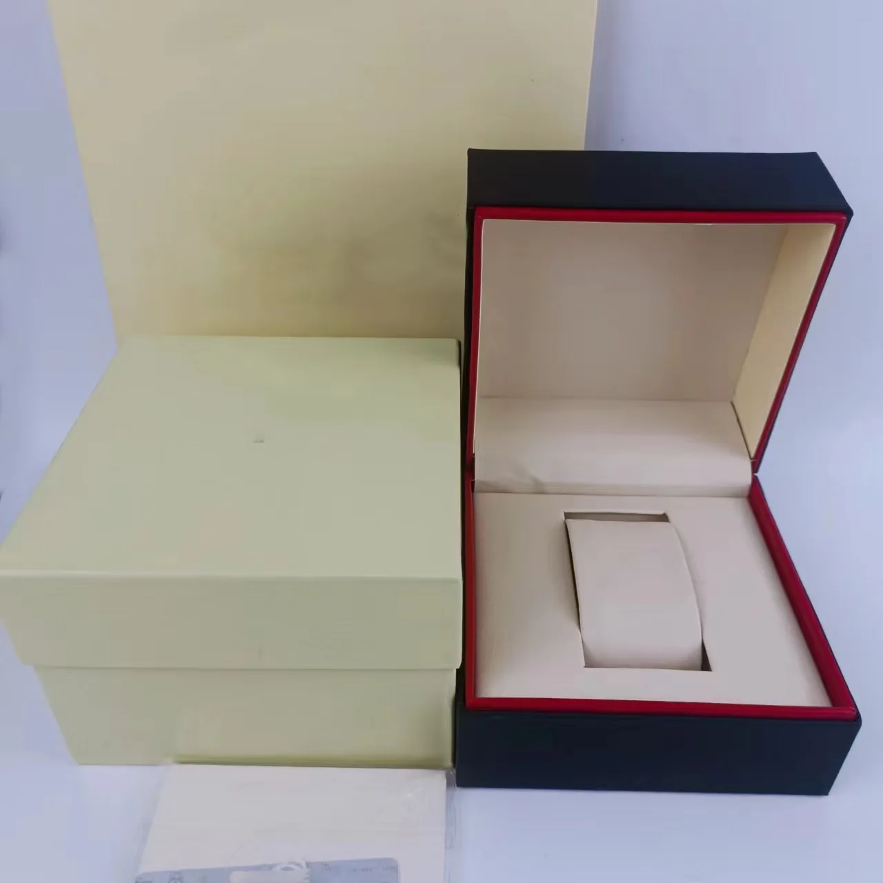 PU jewelry box New watch packaging watch storage box can be printed LOGO