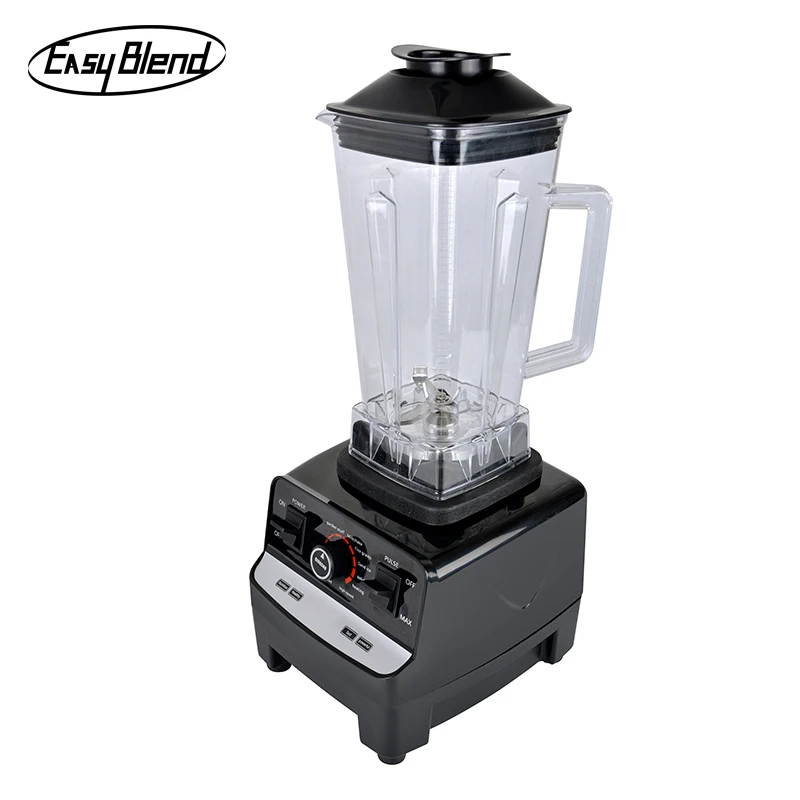 High Power Variable Speed with Pulse Commercial  Blender Bar Equipment OEM High Power 2L Ice Crushing Unbreakable Jar
