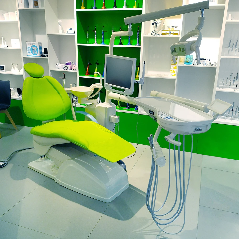 AliGan dental used equipments cheap AG1medical chairs unit price china foshan second hand dental x ray chair for sale price list