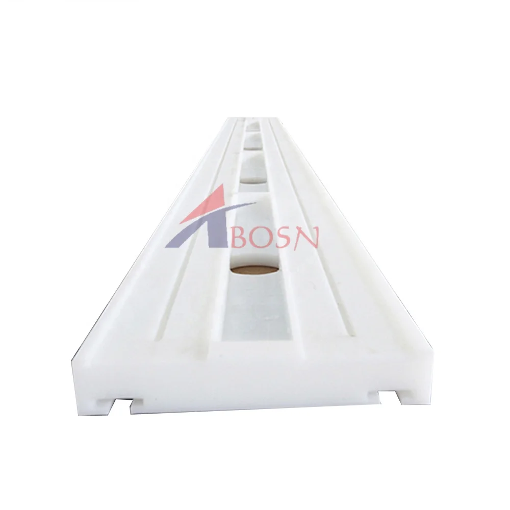 UHMWPE Chain Guide/Wear Resisting Plastic Chain Guide for conveyor Rail