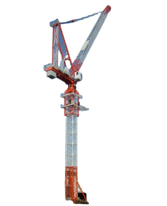 6tons/8tons inner climbing type  QTD120-4522  luffing tower crane