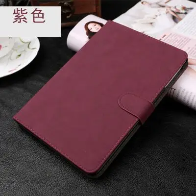 Purple Brown For iPad Cover 2020 Men Flip Leather Case For iPad Mini 5 Case Cover