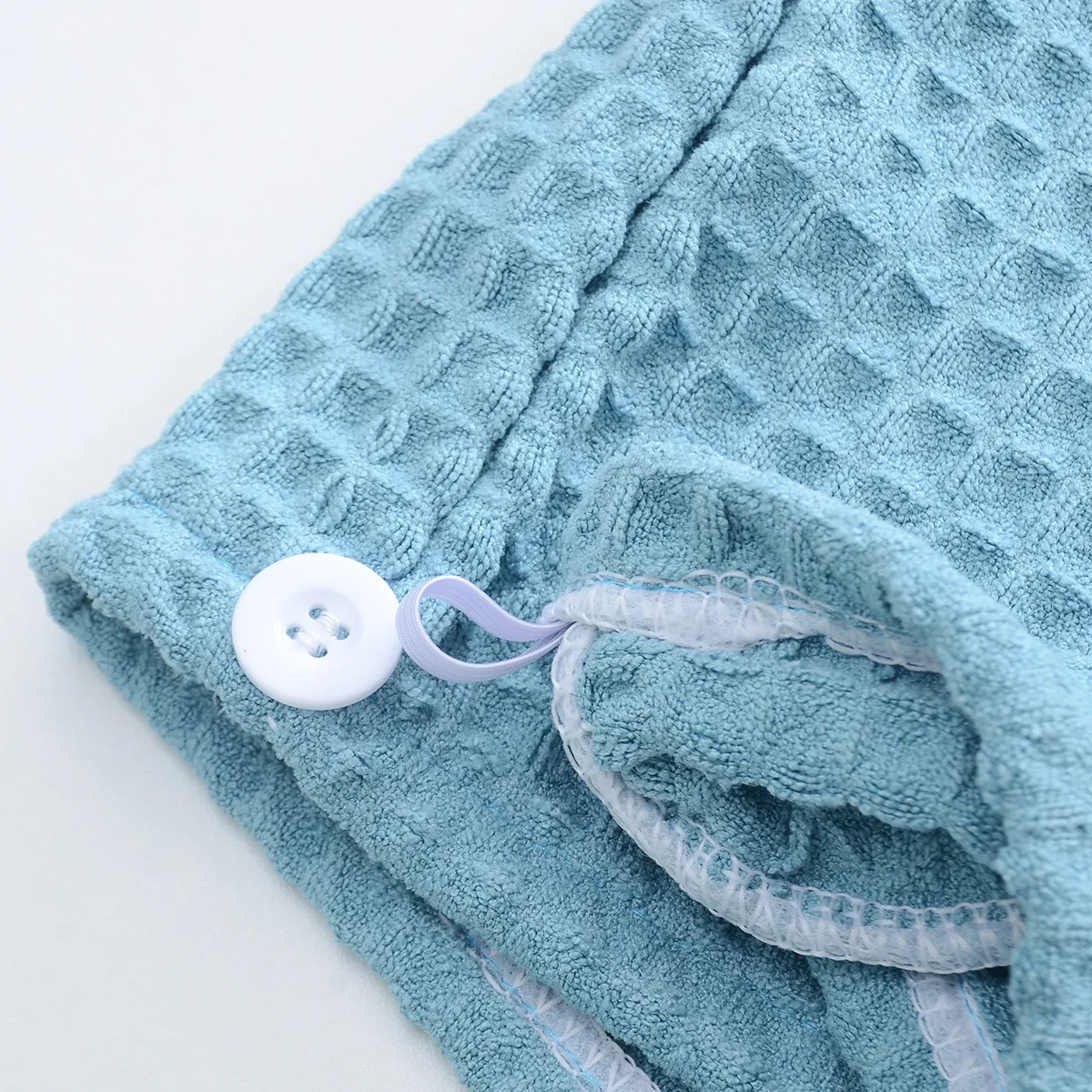 Wholesale  Super Absorbent Fast dry waffle microfiber  hair salon turban wrap head towel nature  Altra abserbent salon towel