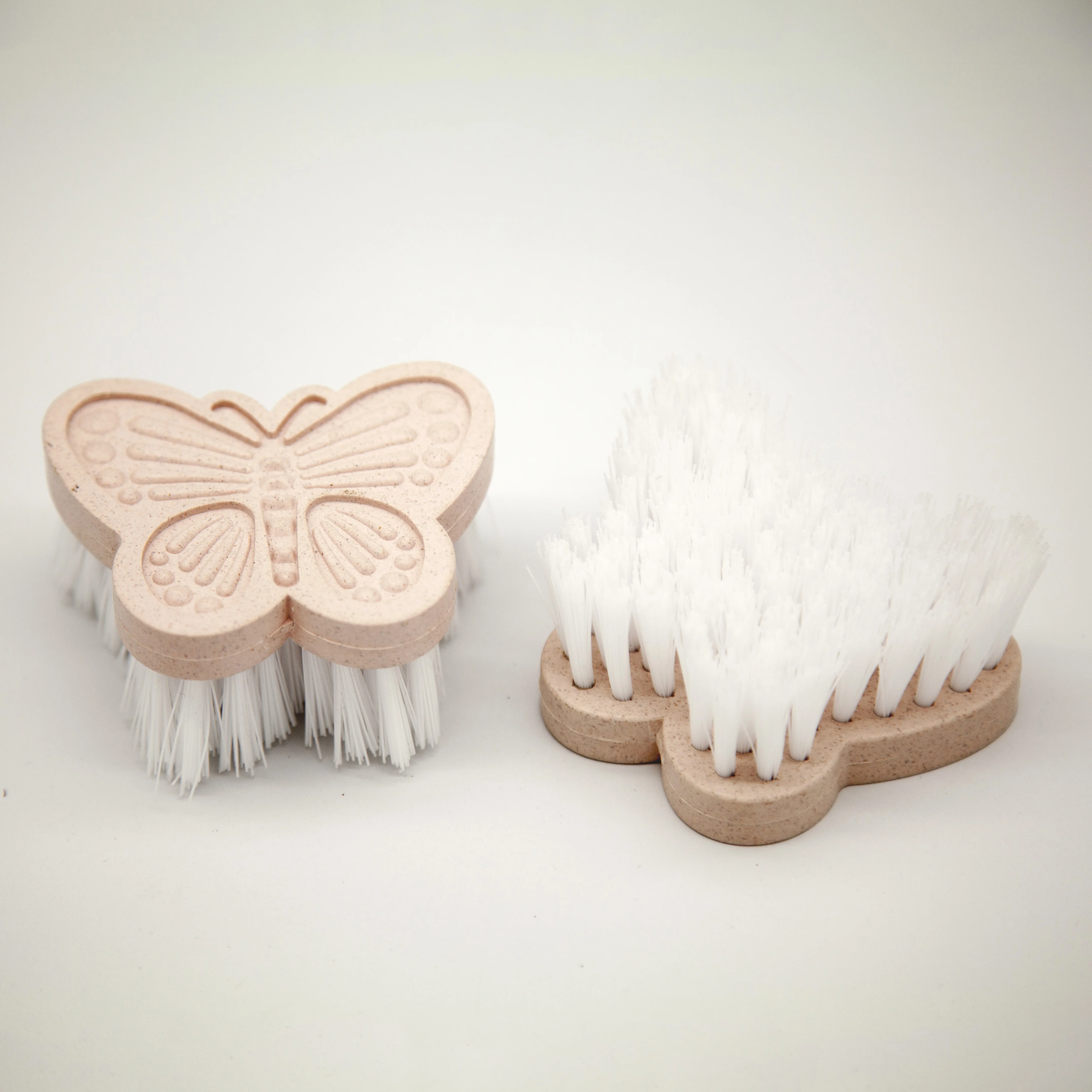 Plastic Cleaning Brush & Nail Polish Brush