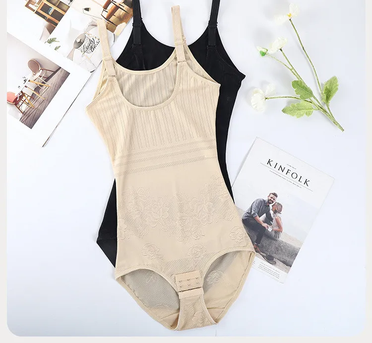 Large Size One-piece Shapewear Breasted Postpartum Abdominal Slimming Clothes Body Corset