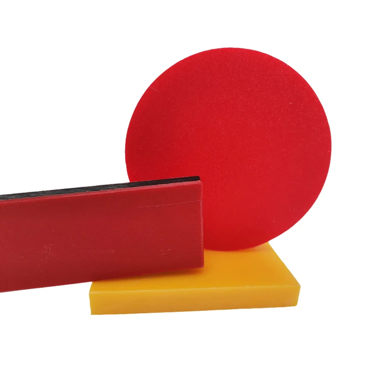 new arrival customized 5 mm thickness 1000*2000mm size red yellow PE Polyethylene Hdpe plastic sheet