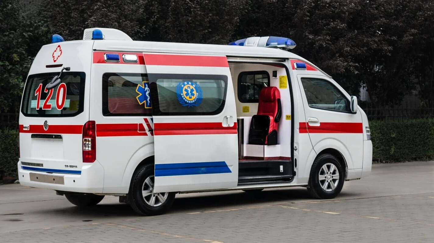 Foton new ambulance van supplier