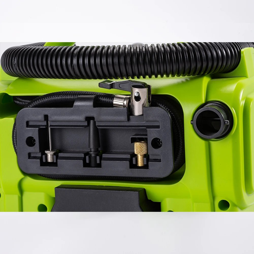 12v DC and Household AC 110v 120v 220v 230v Digital Electric Tire Pump for Car Tires, Car air compressor