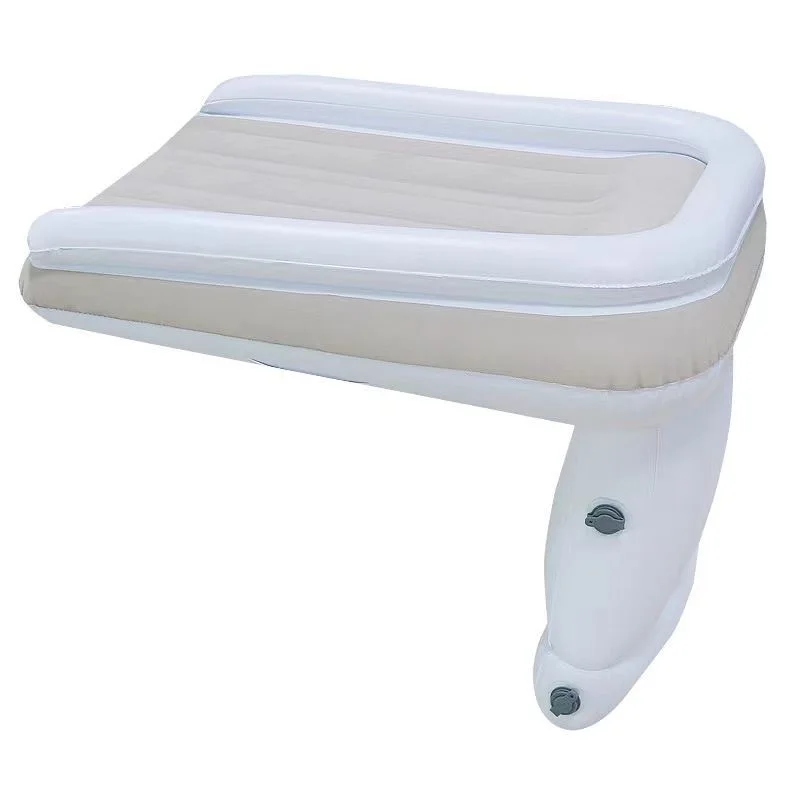 Wholesale Hot Selling Outdoor Convenient and Safe Baby Flocking Inflatable Airplane Toddler Travel Bed