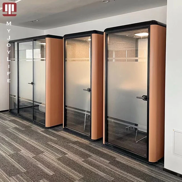 Meeting Phone Booth Acoustic Soundproof Study Work Pod Recording Booth Studio Modern Sound Proof Silence Work Booth