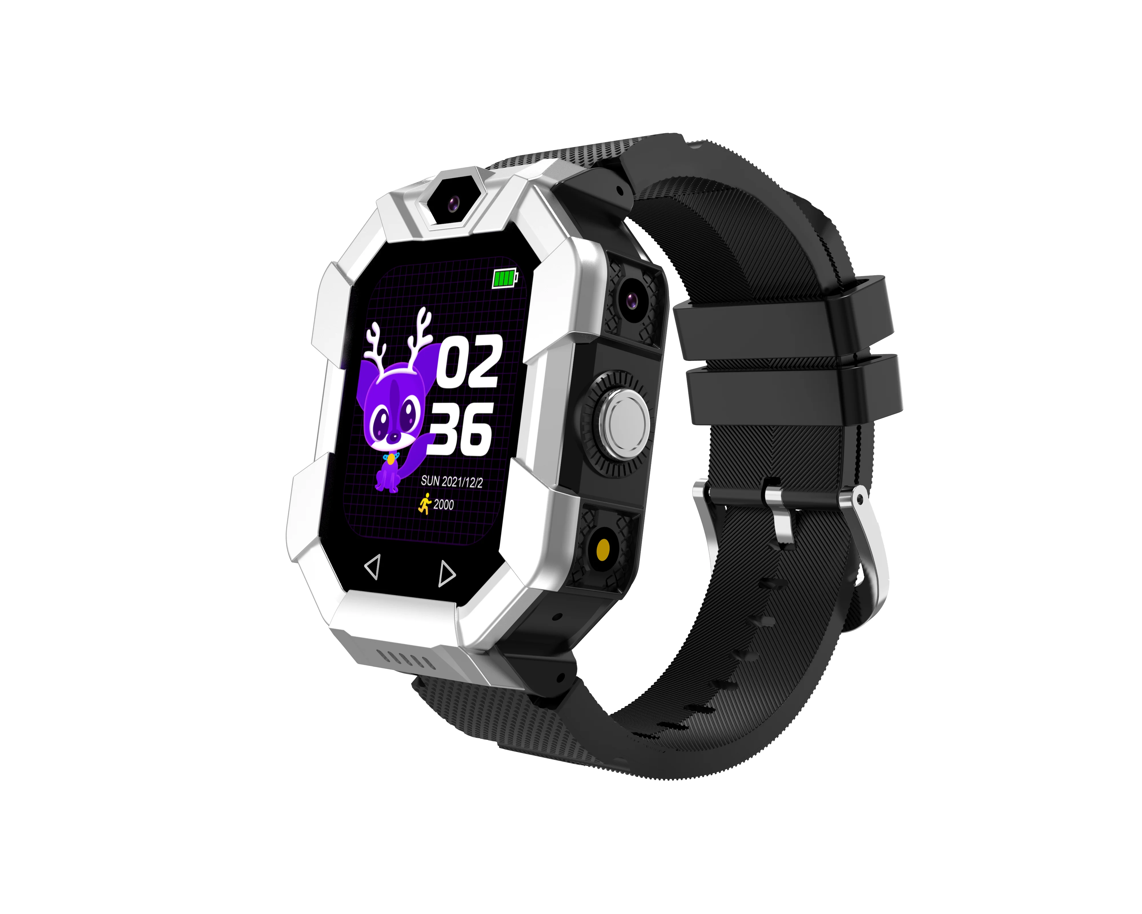 S11 Kids Games Smart Watch with Calling Function 1.7 inch HD Screen with SOS Emergency Button Smartwatch for Boys and Girls