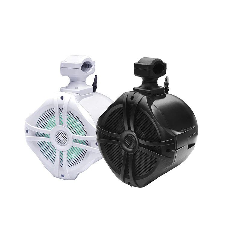 DIBEISI professional marine speaker enclosure boat marine speaker tower speaker 6.5 inch DBS6561+ RGB