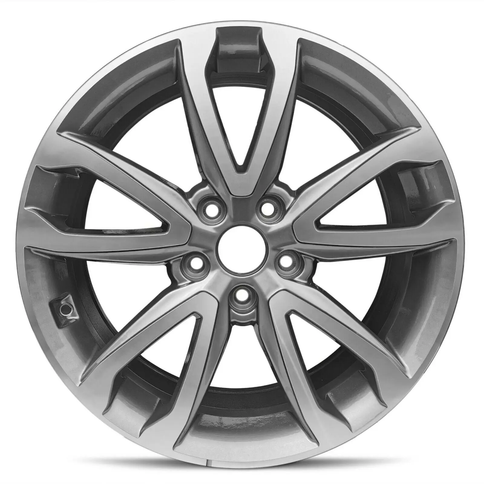 18x7.5 Inch for Hyundai Genesis 2008 2009 2010 2011-2014 Aluminum Wheel Rim 5 Lug Grey