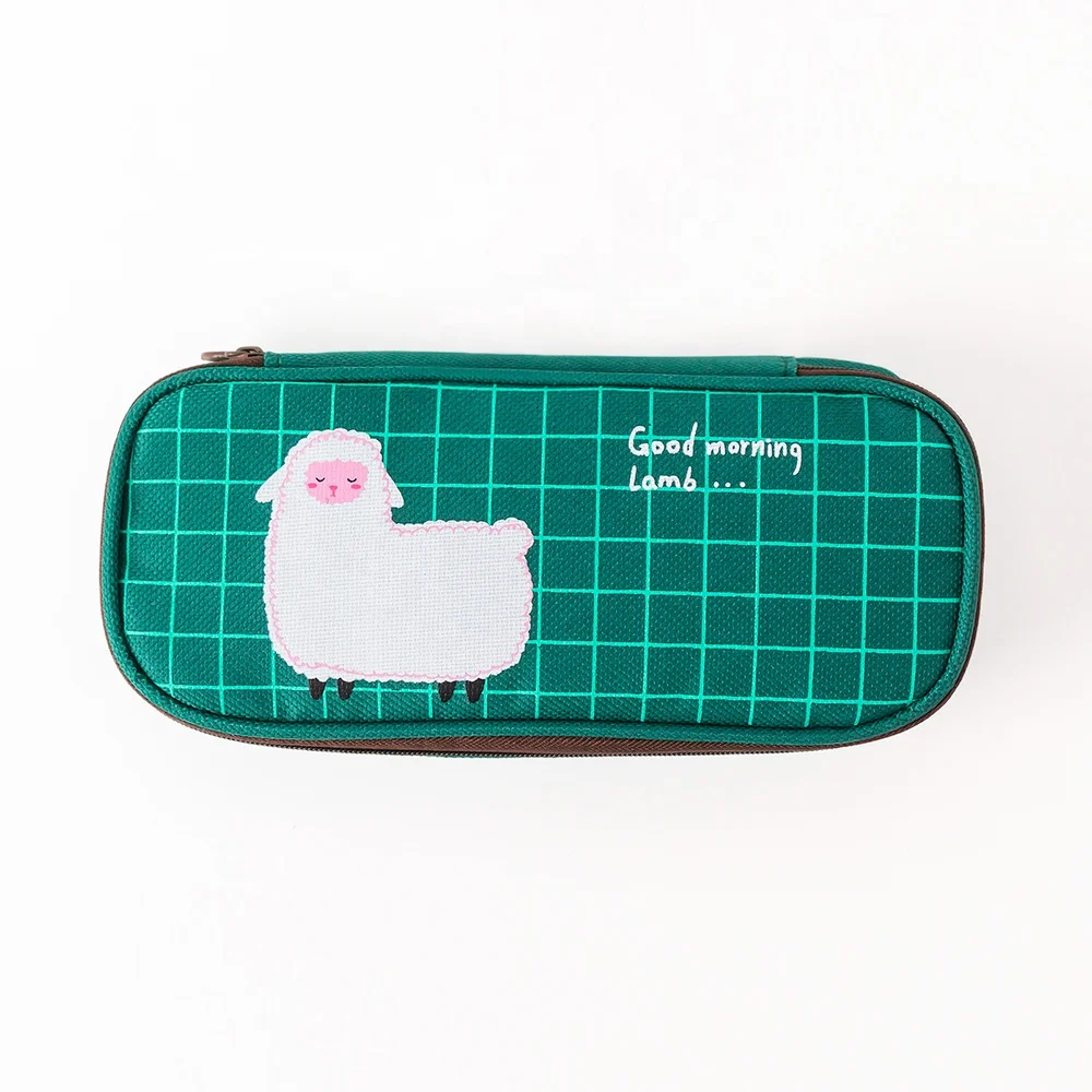 Professional supplier student stationary carton teens design cute pencil cases