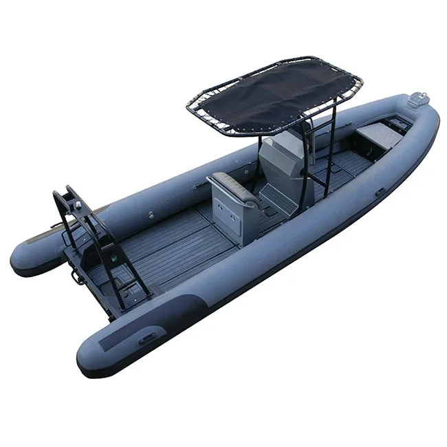 Высокая скорость RHIB 700 алюминиевый ребро орка гипалон/ПВХ надувные лодки для продажи