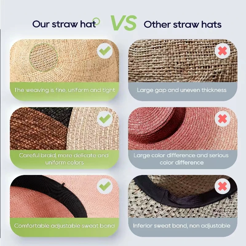 Shinehats Wholesale Wide Brim Fedora Custom Panama Summer Sombrero Paper Hand-woven Hollow Women Cowboy Sun Beach Straw Hats
