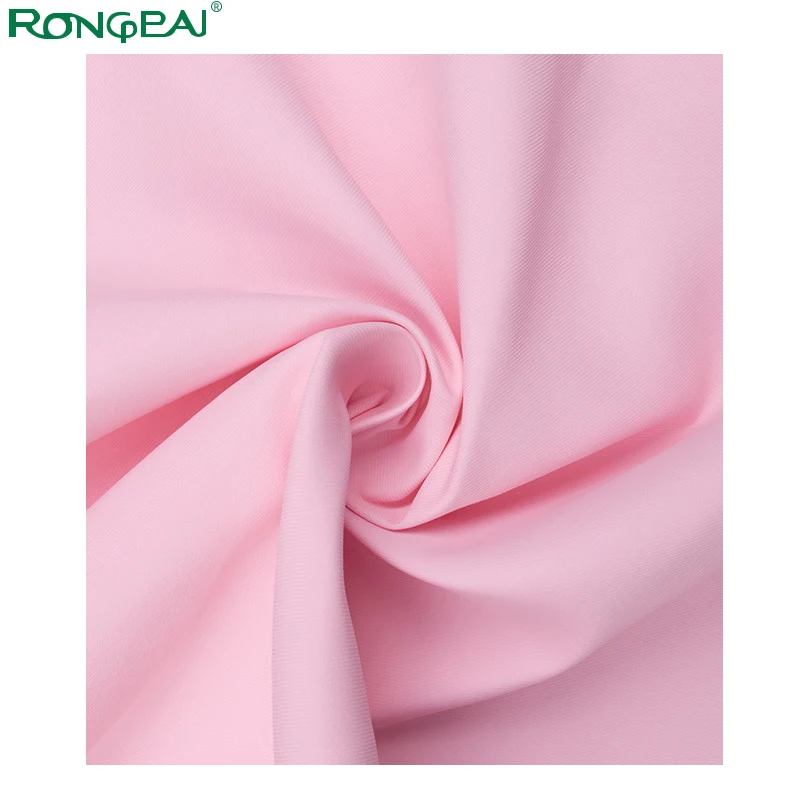 100 Polyester fabric Rongpai textile medical gowns nurse uniform fabric twill fabric for medical suit