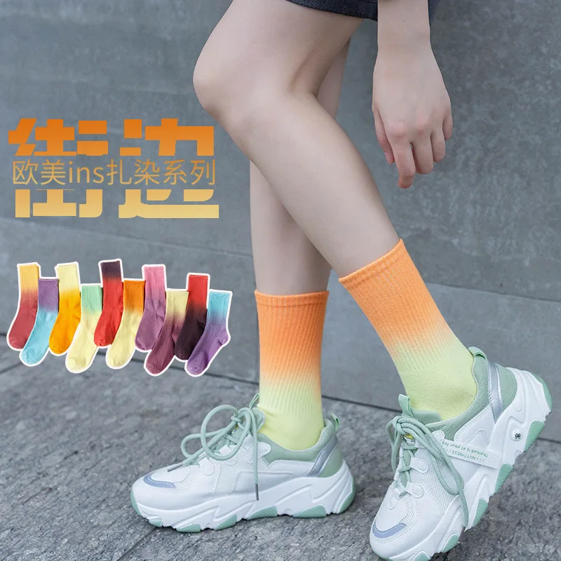 
Sale Golden Color Polyester Cotton Material Coolmax Material Womens Socks 