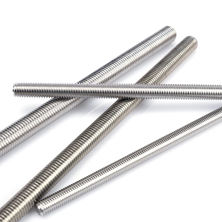 ASTM A193 B8/B16B8t B8c ASTM A193 B8M Stud болт резьбовой стержень полированный 304 резьбовой стержень из нержавеющей стали