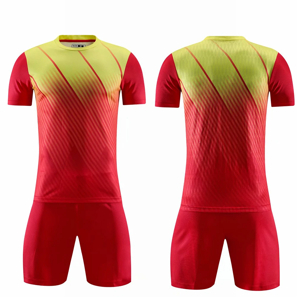 China factory custom high quality classic football shirt wholesale fashion academy soccer uniform