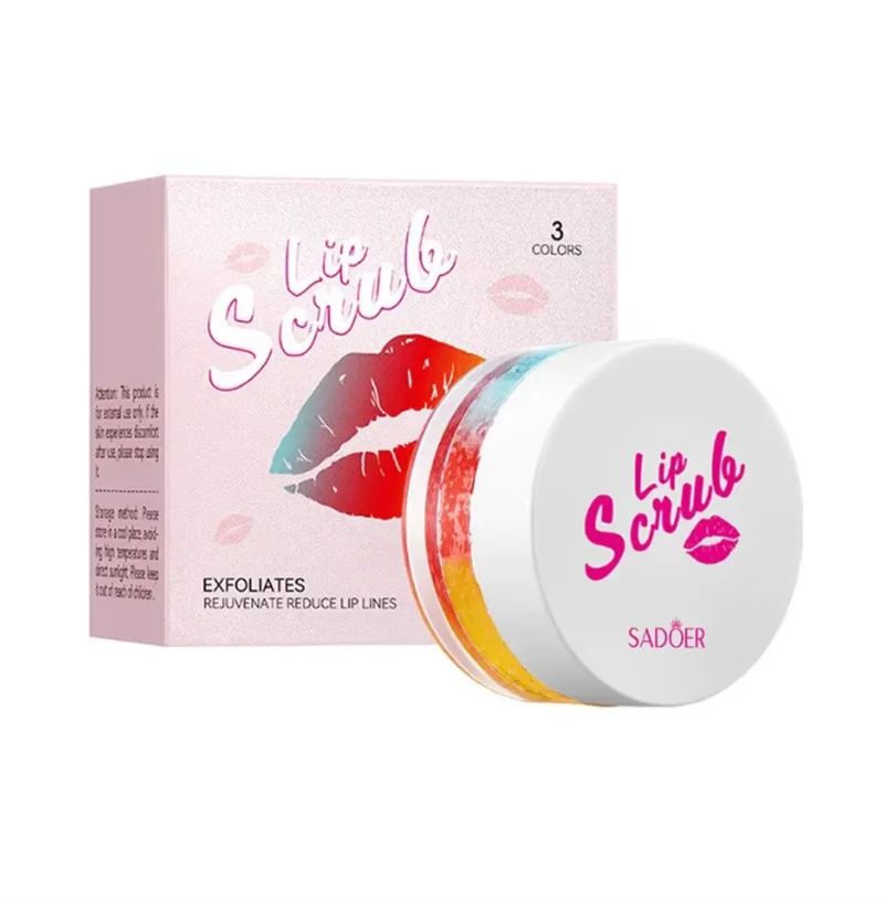 ZS Wholesale Gentle Lip Scrub Lip Exfoliator Plumper Anti Cracking Moisturizing Remove Dead Skin Lip Exfoliating Scrub Cream