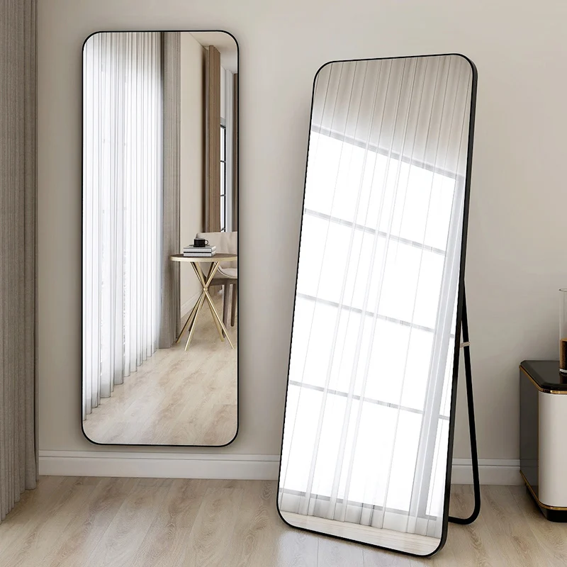 Wholesale high quality standing silver mirror full length mirror floor mirrors