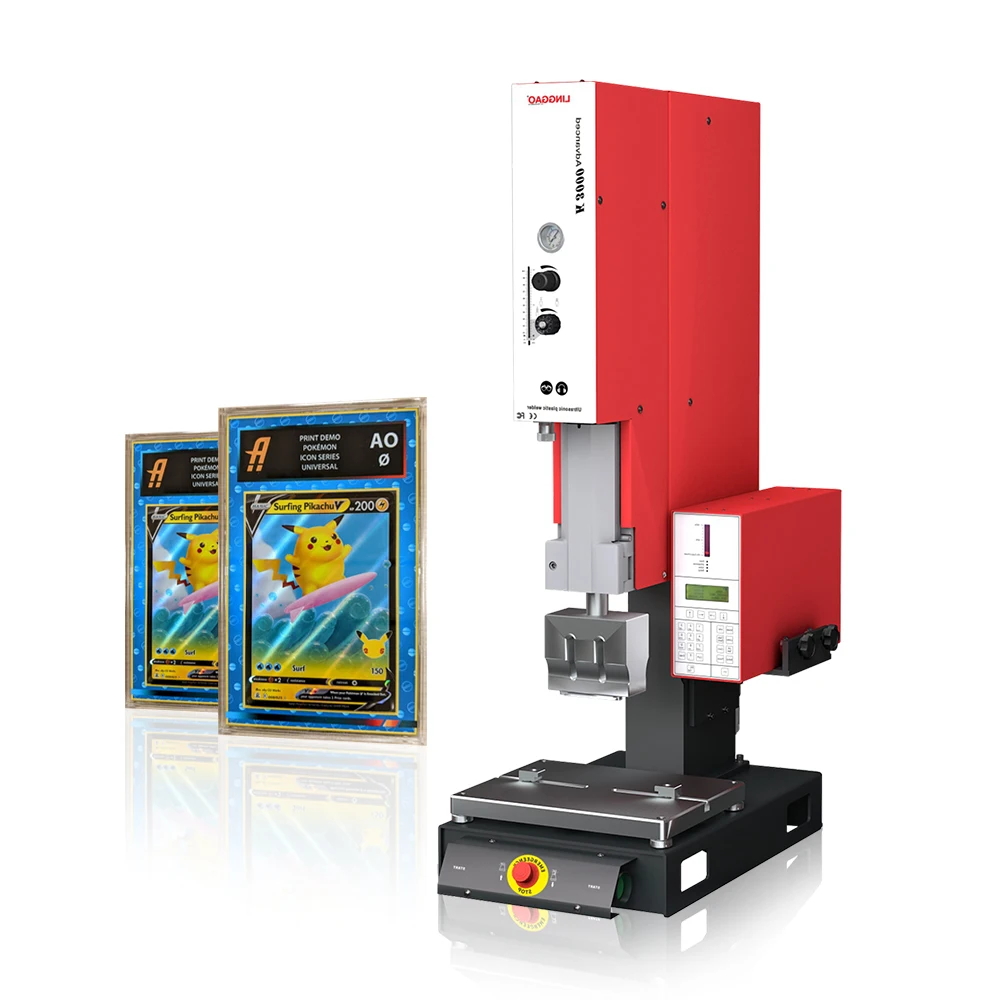 LINGGAO ultrasonic hf plastic welding machines ABS two head PC welding machine ultrasonic machine plastic weld